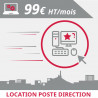 Location poste direction