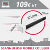 Scanner USB mobile couleur